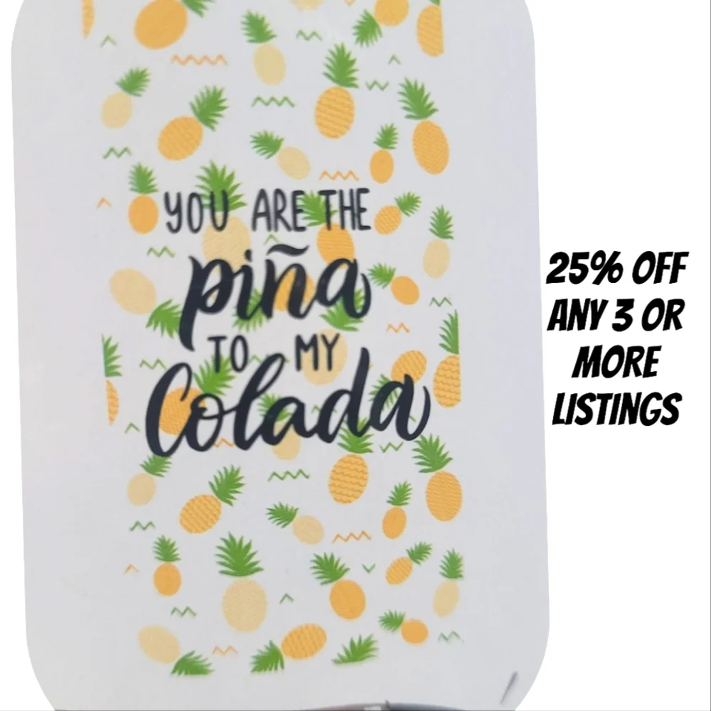 Beach Towel Pineapple Print Graphic Pina Colada 60 X 30 Pool Resort Cruise